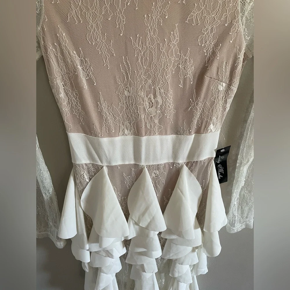 ALAMOUR BLITHE LA NWT lace gown maxi dress - Picture 7 of 9